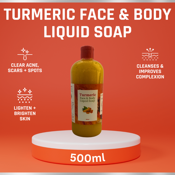 Turmeric Liquid Body Soap