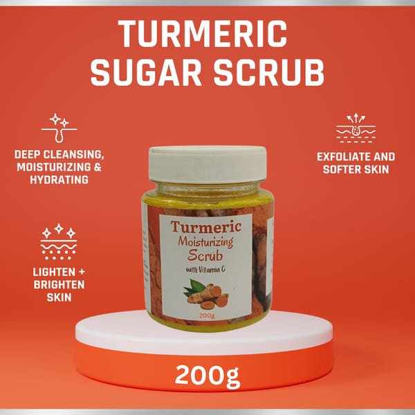 Turmeric Sugar Scrub 200g