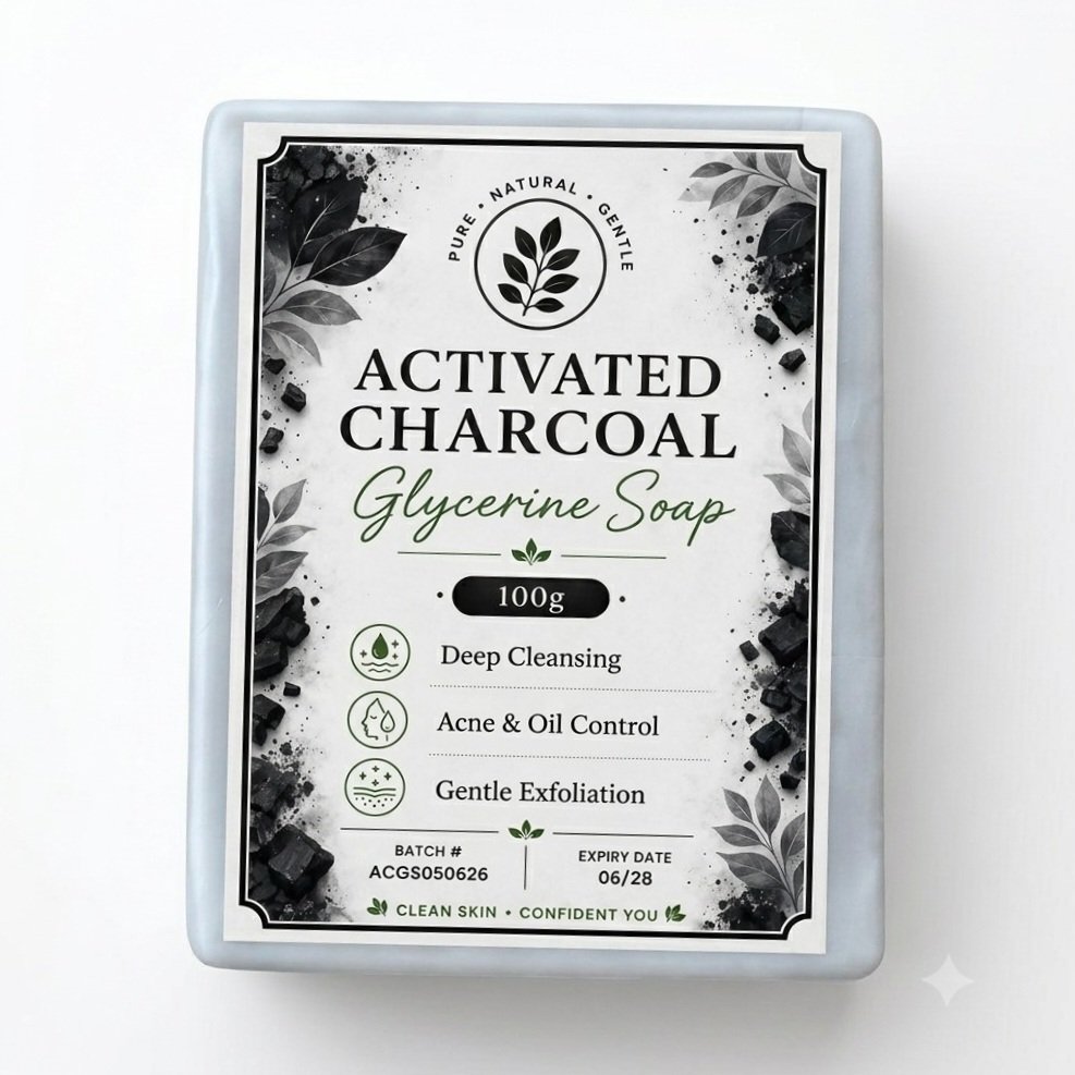 Activated Charcoal Soap 100g
