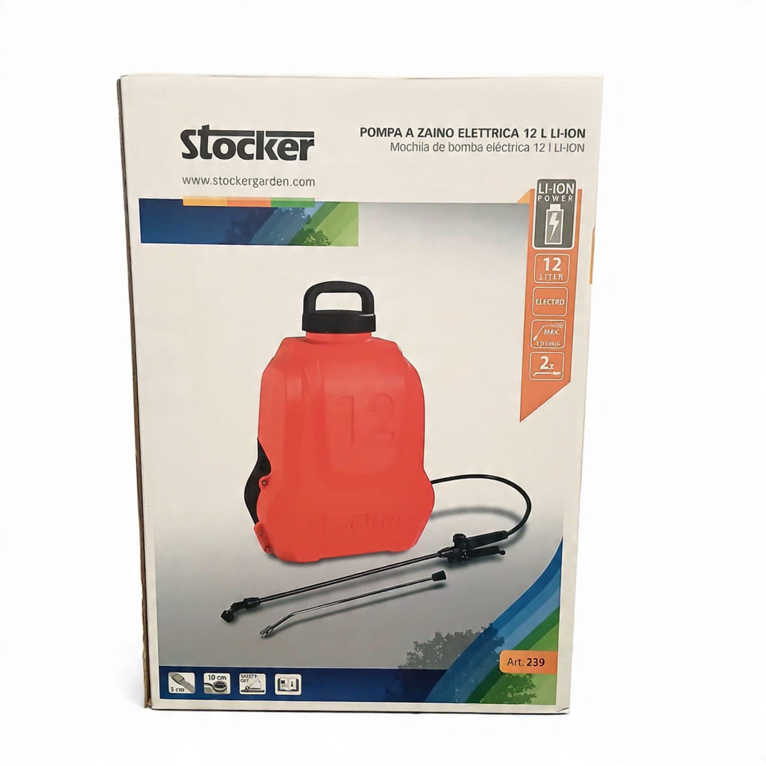 Stocker 225 12L Electric Backpack