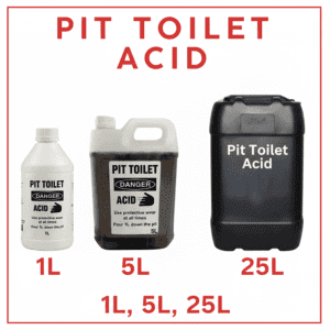 Pit Toilet Acid