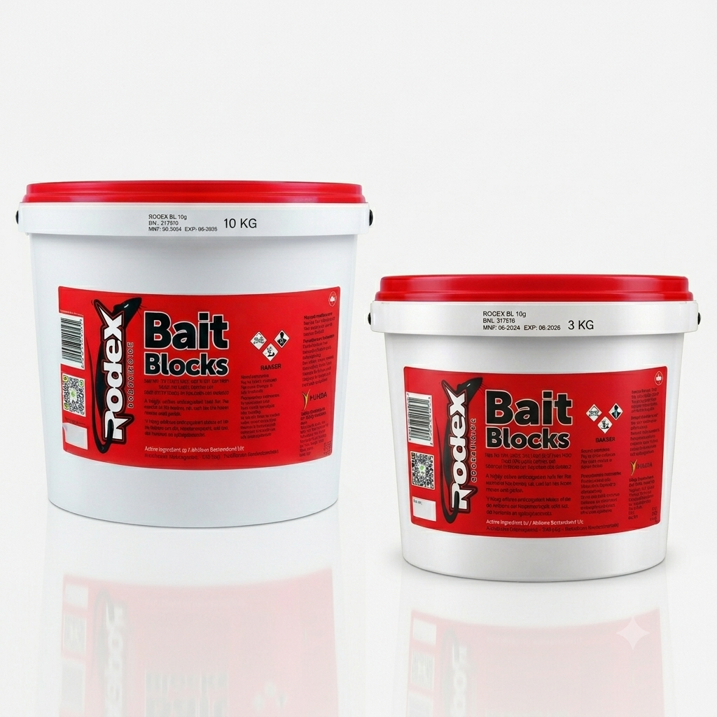 Rodex Rodenticide Bait Blocks
