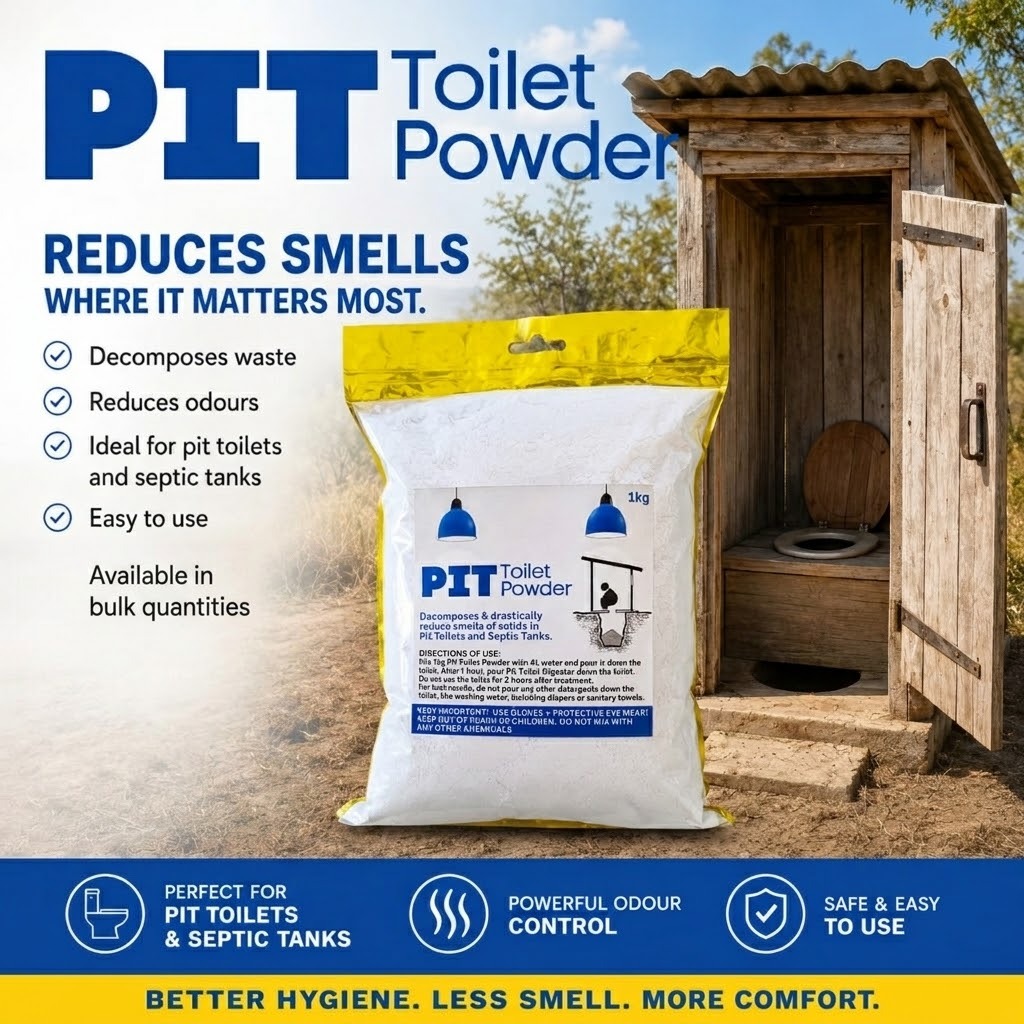 Pit Toilet Powder